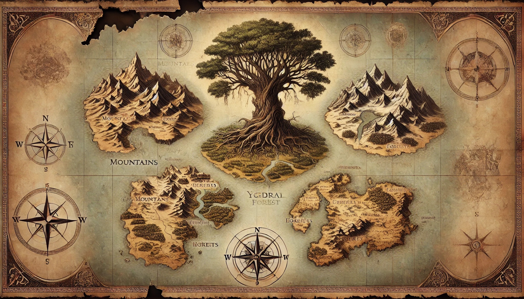 世界樹の地図