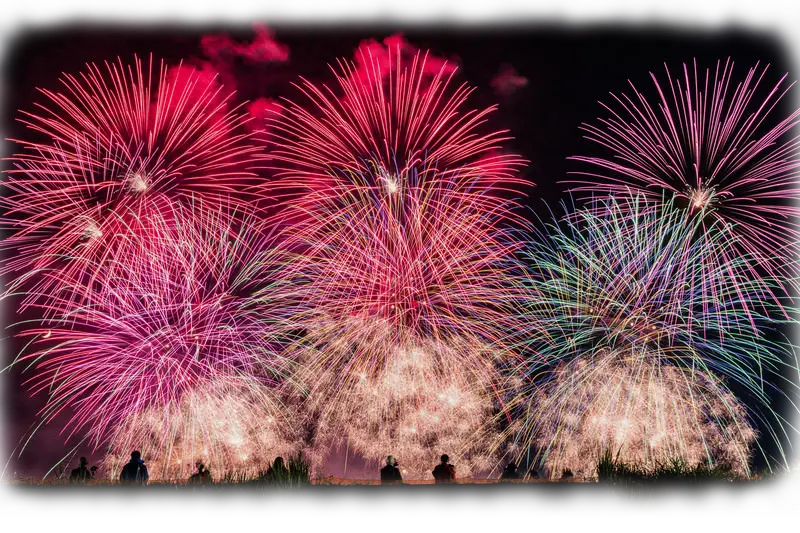 コンセプト花火画像