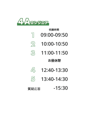 4aクラス